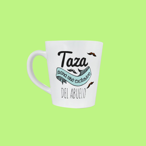 PERSONALIZA CON UN DICEÃO UNICO TU TAZA CONICA