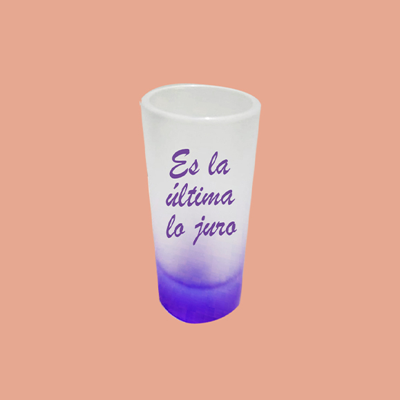 PERSONALIZA CON UN DISEÃO UNICO TU TEQUILERO SATINADO  MORADO